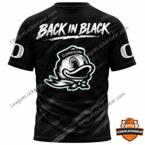 Oregon Ducks Back In Black 2026 T-Shirt - photo 3
