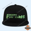 Black snapback with neon green ATLiens embroidery