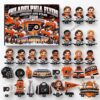 Philadelphia Flyers Legends and Stars 2026 Advent Calendar - box and numbered collectibles displayed