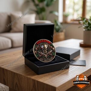 Predator 40th Anniversary 1987-2027 Commemorative Coin - detailed central mask