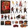 Queen Christmas 2026 Advent Calendar - front view with Queen crest and Christmas artwork