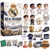 Real Madrid Royal White Edition 2026 Advent Calendar box with football-themed contents