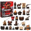 Red Dead Redemption 2 2026 Advent Calendar - front box and numbered miniature collectibles