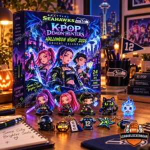 Seattle Seahawks K-Pop Demon Hunters Halloween Night 2026 Advent Calendar - photo 3