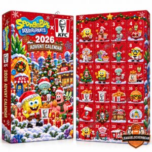 SpongeBob SquarePants KFC Christmas 2026 Advent Calendar - photo 2