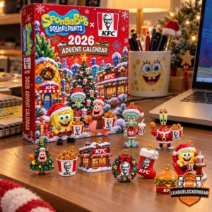 SpongeBob SquarePants KFC Christmas 2026 Advent Calendar - photo 4