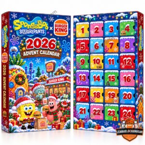 SpongeBob SquarePants x Burger King 2026 Christmas Advent Calendar - photo 2