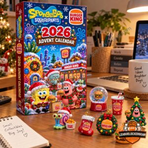 SpongeBob SquarePants x Burger King 2026 Christmas Advent Calendar - photo 4