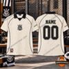 Sport Club Corinthians Paulista 116th Anniversary Polo Jersey - front and back views