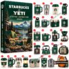 Starbucks x YETI Coffee Adventure 2026 Advent Calendar - box and numbered contents display