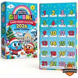 The Amazing World Of Gumball Christmas Advent Calendar 2026 - photo 5