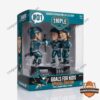 San Jose Sharks bobblehead figure - front boxed view with three hockey figures