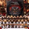 The Vampire Diaries Advent Calendar - front box with gothic mansion and numbered figurines